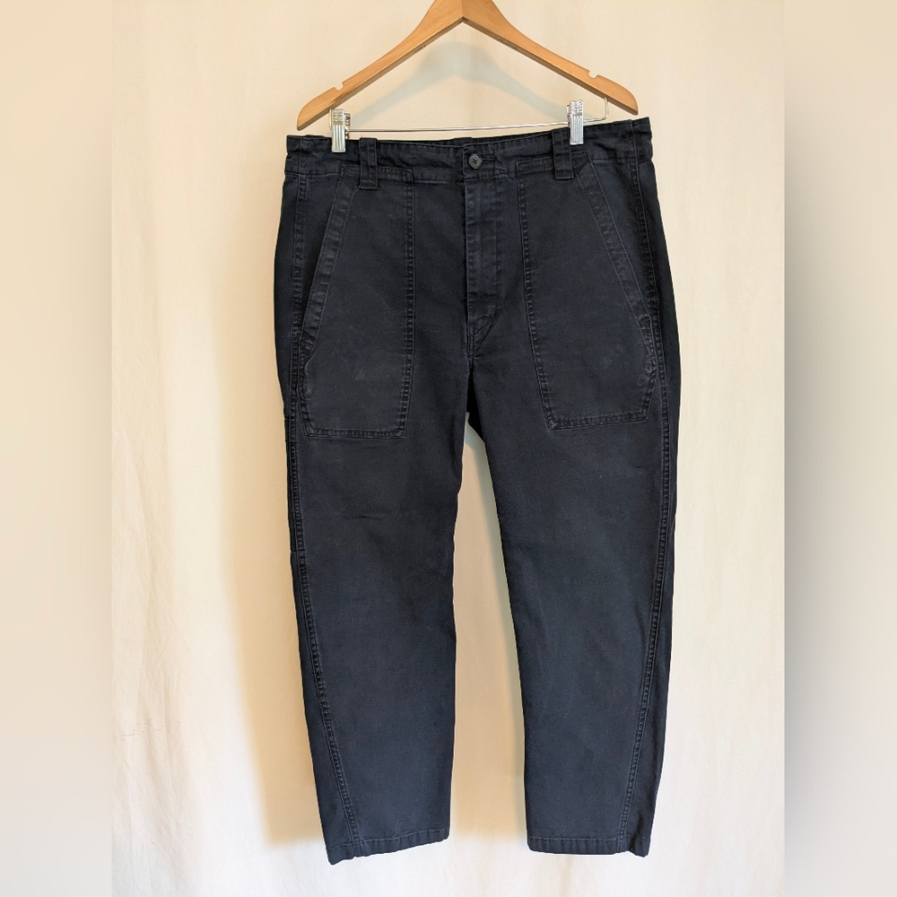 VINCE Navy Blue Cropped Cargo Pant Women's Sz 12